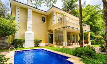 Casa em condomínio fechado com 4 quartos à venda na Rua Job Lane, 811, Jardim Petrópolis, São Paulo