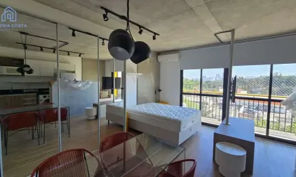 Apartamento com 1 quarto para alugar na Rua Coronel Luís Barroso, 392, Santo Amaro, São Paulo