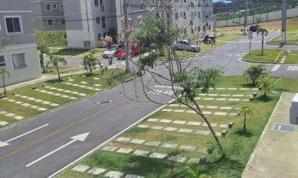 Apartamento para Locação em Camaçari, Nova Abrantes (Abrantes), 2 dormitórios, 1 banheiro, 1 vaga