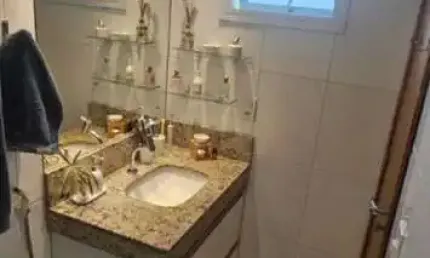 Apartamento para venda, alphaville i, 2 dormitórios, 1 suíte, 2 banheiros, 2 vagas