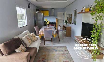 Aluguel COP30 - Casa de 3 andares com 4 suítes e garagem para 5 carros