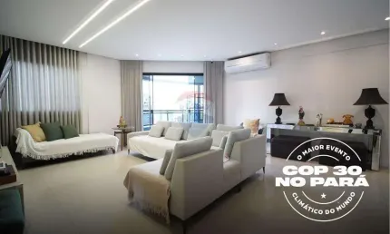 Apartamento 3 suítes + gabinete – reduto, belém – disponível para cop30