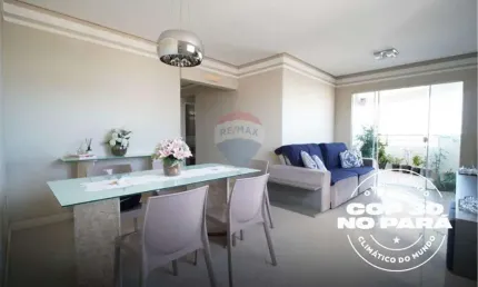 Apartamento 3 quartos (1 suíte) – marco, belém – disponível para cop30