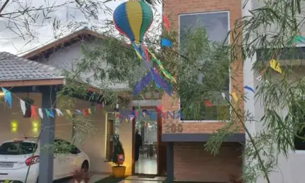 Casa em condomínio fechado com 3 quartos à venda na Rua Lázaro de Paula Santos, 280, Chácaras Cataguá, Taubaté por R$ 1.550.000