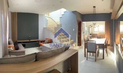 Casa em condomínio fechado com 3 quartos à venda na Avenida Santa Cruz do Areao, 1609, Vila Areao, Taubaté por R$ 690.000