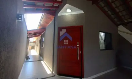Casa com 2 quartos à venda na elias berbere, --, quintas de santa cruz, taubaté por r$ 415.000
