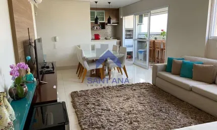 Apartamento com 3 quartos à venda na Avenida Garcilio da Costa Ferreira, 250, Barranco, Taubaté por R$ 620.000