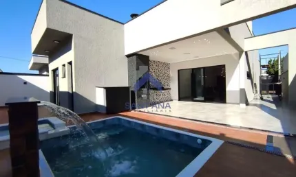 Casa em condomínio fechado com 3 quartos à venda na Plínio Canineo, 701, Chácaras Cataguá, Taubaté por R$ 1.219.000