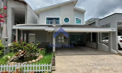 Casa em condomínio fechado com 3 quartos à venda na Rua Guimarães Rosa, 121, Castelos, Tremembé por R$ 1.500.000
