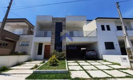 Casa em condomínio fechado com 3 quartos à venda na Avenida Arnaldo Felipe Sbruzzi, 1000, Piracangaguá, Taubaté por R$ 950.000