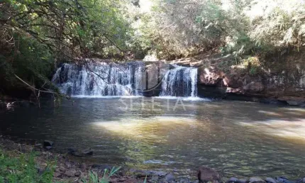 Chácara à venda, com casa de 270m , cachoeira, açudes, braganey - pr.