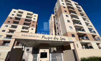 APARTAMENTO NOVO COM 2 QUARTOS PARA LOCAÇÃO NO RESIDENCIAL PARQUE DOS IPÊS