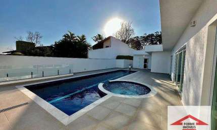 Casa com 4 suítes à venda, 519 m² Condomínio Estância Marambaia por R$ 3.700.000 - Centro - Vinhedo/SP.