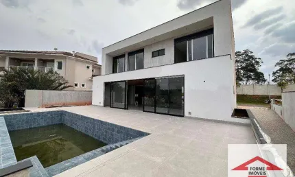 Casa com 3 suítes à venda, 408 m² Condomínio Quinta das Paineiras  por R$ 4.300.000 - Cidade Santos Dumont - Jundiaí/SP.