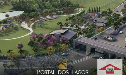 Terreno à venda, 420 m² por R$ 597.100 - Condomínio Portal dos Lagos - Jundiaí/SP