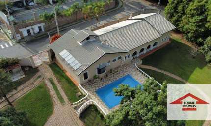 Chácara com 4 suítes à venda, 5487 m² por R$ 3.900.000 - Medeiros - Jundiaí/SP.