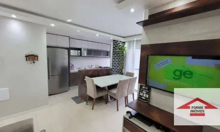 Apartamento MOBILIADO com 2 quartos, sendo 1 suíte à venda, 67 m² por R$ 631.000 - Tons de Ipanema - Medeiros - Jundiaí/SP
