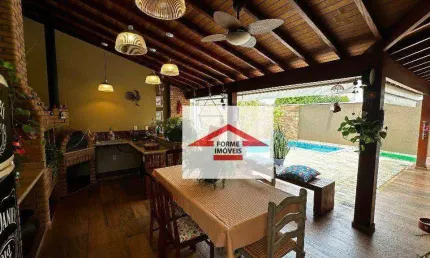 Casa com 6 dormitórios à venda no Cond. Santa Tereza, 479 m² por R$ 3.500.000 - Jardim Santa Teresa - Jundiaí/SP