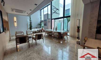Casa MOBILIADA com 3 quartos, 293 m² - venda por R$ 3.820.000 ou aluguel por R$ R$ 17.500,00/mês - Cond. Veduta Blu - Cidade Santos Dumont - Jundiaí/S