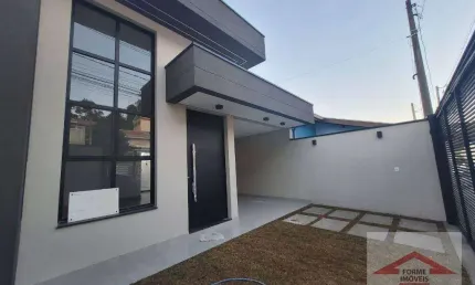 Casa nova térrea com 3 quarto, sendo 1 suíte à venda, 115 m² por r$ 843.000 - jardim marambaia ii - jundiaí/sp