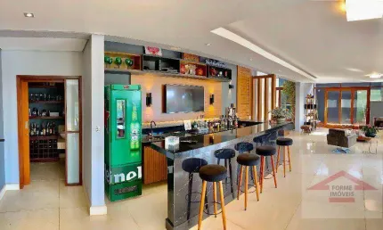 Casa com 3 dormitórios ( suítes ), 541 m² - venda por R$ 3.800.000 ou aluguel por R$ 18.500/mês - Jardim Novo Mundo - Jundiaí/SP