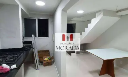 Cobertura duplex com 2 dormitórios à venda, 126 m² por r$ 450.000 - jardim paraíso do sol - são josé dos campos/sp