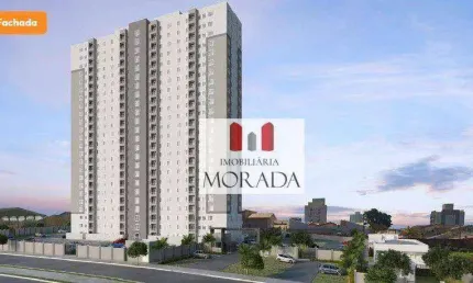 Apartamento com 2 dormitórios com sacada à venda, 39 m² por R$ 279.990 - Parque dos Ipês - São José dos Campos/SP