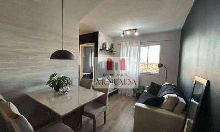 Apartamento com 2 dormitórios para alugar, 48 m² por R$ 2.130,00/mês - Vila Industrial - São José dos Campos/SP