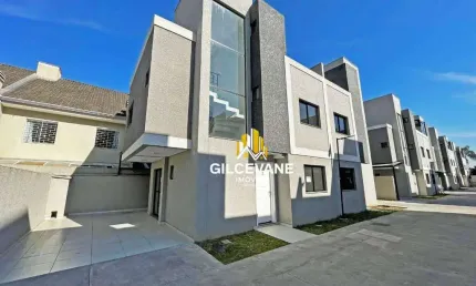 Sobrado com 3 dormitórios à venda, 109 m² por R$ 598.000 - Uberaba - Curitiba/PR