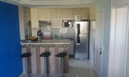 Apartamento de 3 dormitórios á venda, rossi ideal, com sacada em campinas-sp