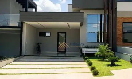 Casa com 3 dormitórios à venda, 143 m² por R$ 1.250.000 - Jardim Mantova - Indaiatuba/SP - Focus Gestão Imobiliária