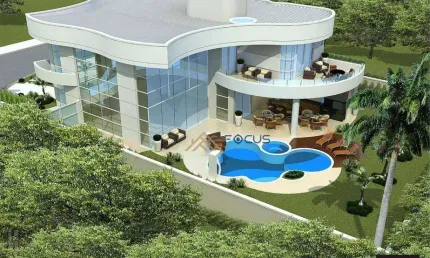 Casa com 4 dormitórios à venda, 564 m² por r$ 5.500.000,00 - medeiros - jundiaí/sp