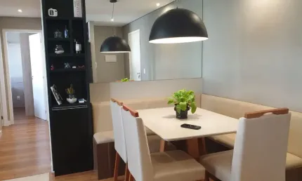 Apartamento com 2 quartos para alugar na Rua Sapucaí, Gramado, Cotia
