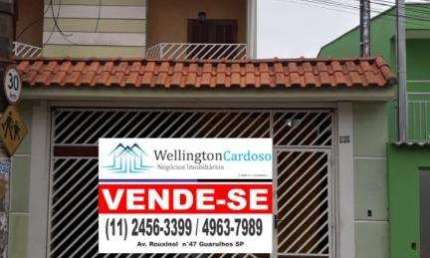 Sobrado com 3 dormitórios à venda, 140 m² por R$ 600.000 - Jardim Pinhal - Guarulhos/SP