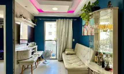 Apartamento com 2 quartos à venda na Rua Herman Stern, Colina de Laranjeiras, Serra, 48 m2 por R$ 270.000