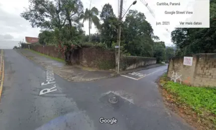 Terreno à venda na Rua Fernando de Noronha, 3105, Santa Cândida, Curitiba por R$ 1.150.000