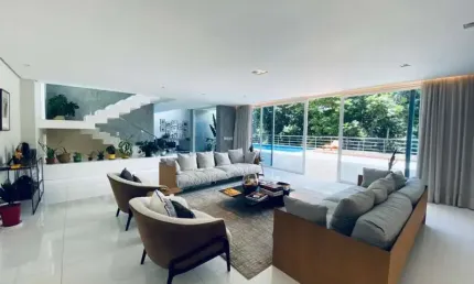 ALPHAVILLE 1, LINDA  CASA À VENDA, 05 QUARTOS COM 05 SUÍTES, 1.380m2, SALVADOR/BA.