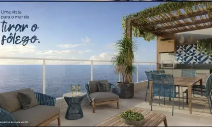 Itapuã, Ilha de Pharos, Apartamento Para Venda, 01 Quarto, 43m2,  Salvador/BA.