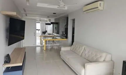 Alphaville1, Apartamento Para Locação,  01 Quarto, 50m2, Mobiliado, Salvador/BA.