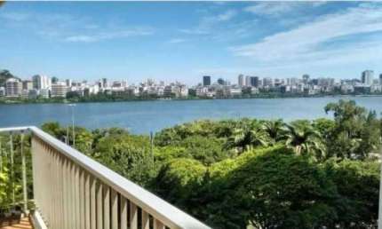 Apartamento com 1 quarto à venda na Avenida Epitácio Pessoa, Lagoa, Rio de Janeiro, 74 m2 por R$ 1.249.000