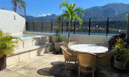 Cobertura com 5 quartos à venda na Avenida Epitácio Pessoa, Lagoa, Rio de Janeiro, 280 m2 por R$ 5.799.000