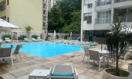 Flat com 2 quartos à venda na Rua do Humaitá, Humaitá, Rio de Janeiro, 80 m2 por R$ 850.000