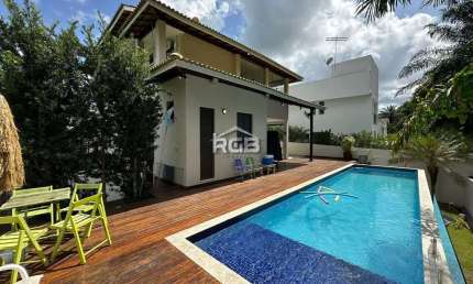 Casa 4 suítes Fino Acabamento em Alphaville Litoral Norte 1 R$ 1.899.000,00