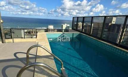 Cobertura Duplex 4 suítes Vista Mar Piscina Privativa em Armação R$ 1.950.000,00