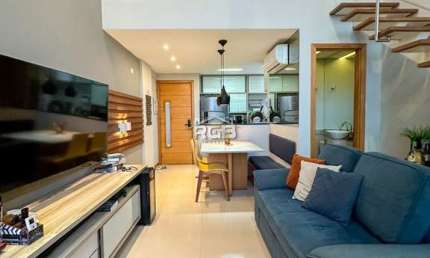 Loft Vista Mar Porteira Fechada Alto Luxo em Patamares R$ 850.000,00