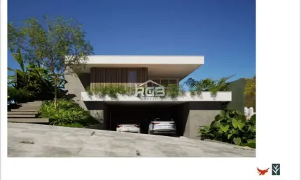 Linda casa térrea 3 suítes em alphaville litoral norte 3 r$ 1.550.000,00
