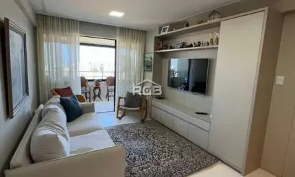 Apartamento 1/4 e Sala Vista Mar Andar Alto no Caminho das Árvores R$ 580.000,00