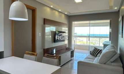 Quarto e Sala Vista Mar Porteira Fechada em Jardim Armação R$ 540.000,00