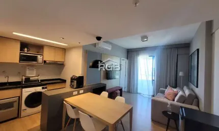 ALUGUEL Apartamento 1/4 e Sala MOBILIADO no Caminho das Árvores R$ 4.000,00