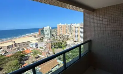 Apartamento 1/4 e sala vista mar em armação r$ 480.000,00